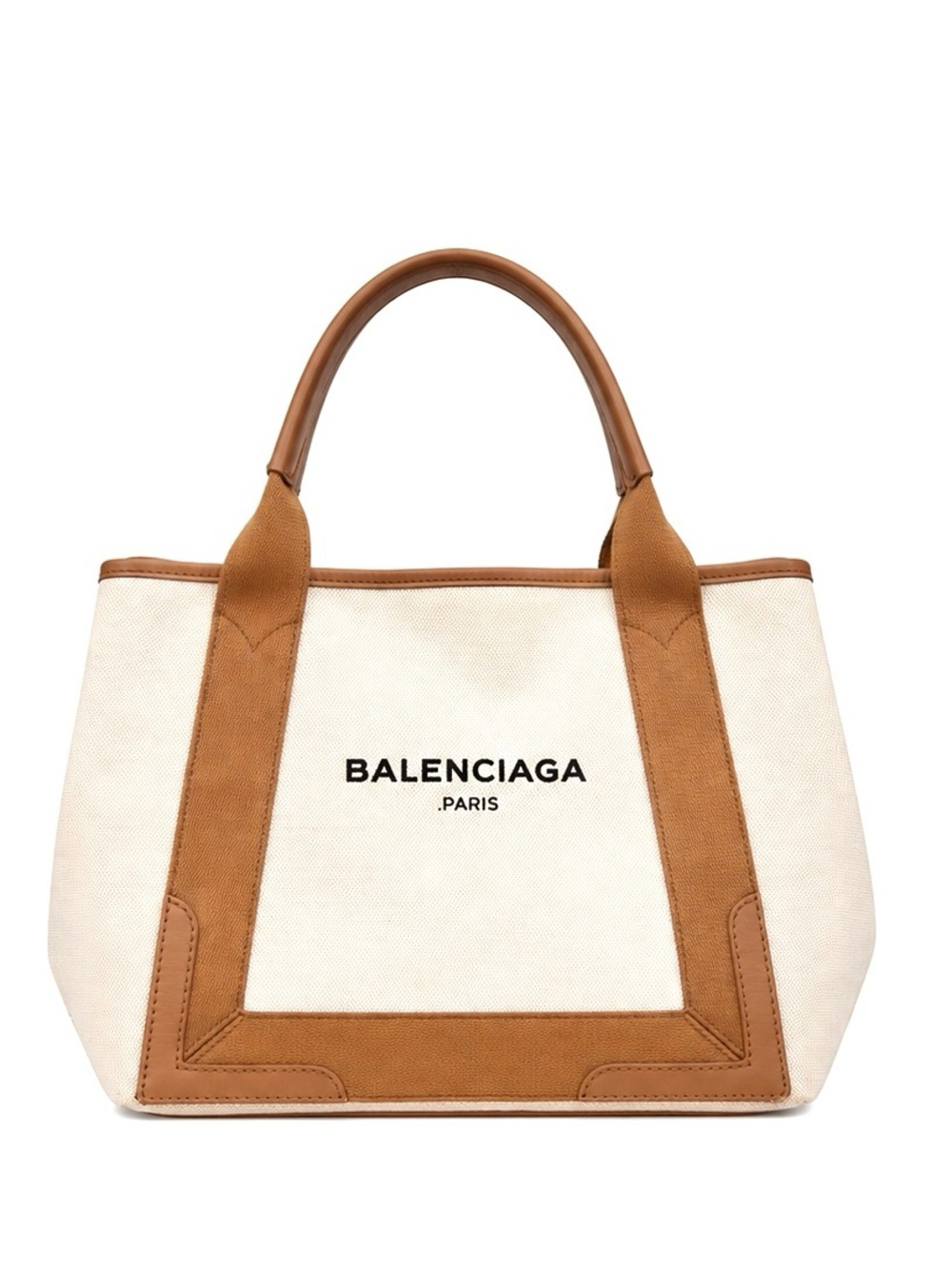 Balenciaga Navy Cabas Tote Bag W/ Pouch $1650+ Retail